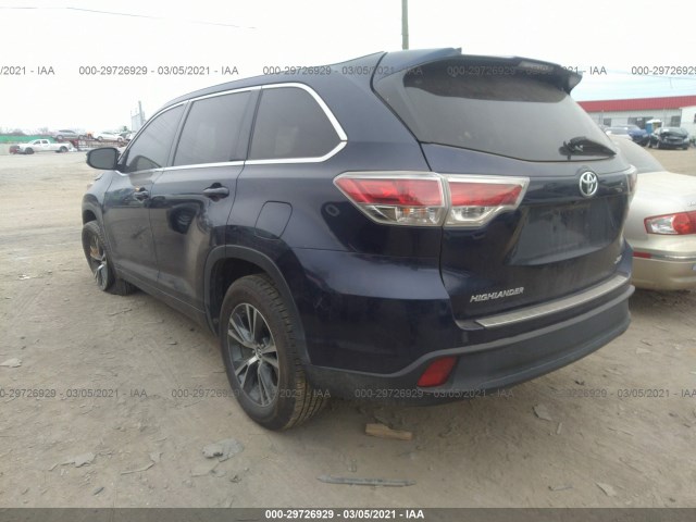 Photo 2 VIN: 5TDKKRFH6GS137925 - TOYOTA HIGHLANDER 