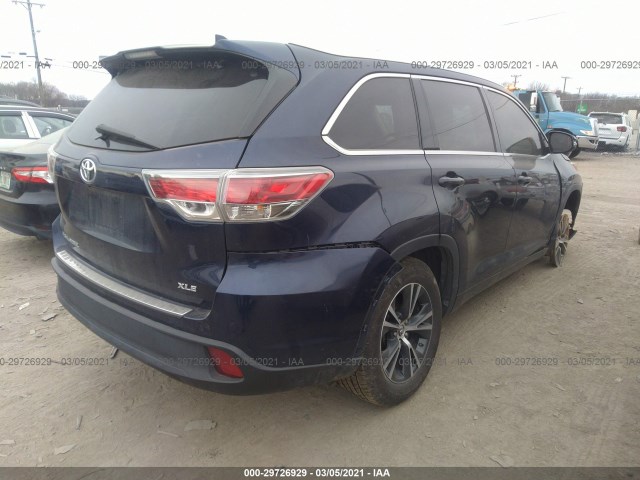 Photo 3 VIN: 5TDKKRFH6GS137925 - TOYOTA HIGHLANDER 