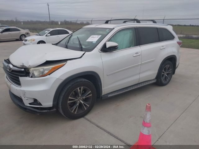 Photo 1 VIN: 5TDKKRFH6GS140887 - TOYOTA HIGHLANDER 