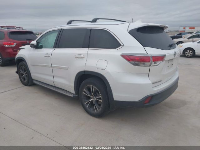 Photo 2 VIN: 5TDKKRFH6GS140887 - TOYOTA HIGHLANDER 