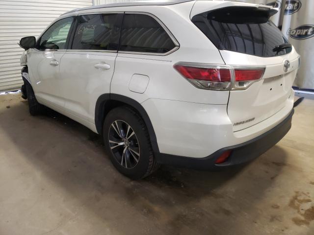 Photo 2 VIN: 5TDKKRFH6GS165501 - TOYOTA HIGHLANDER 