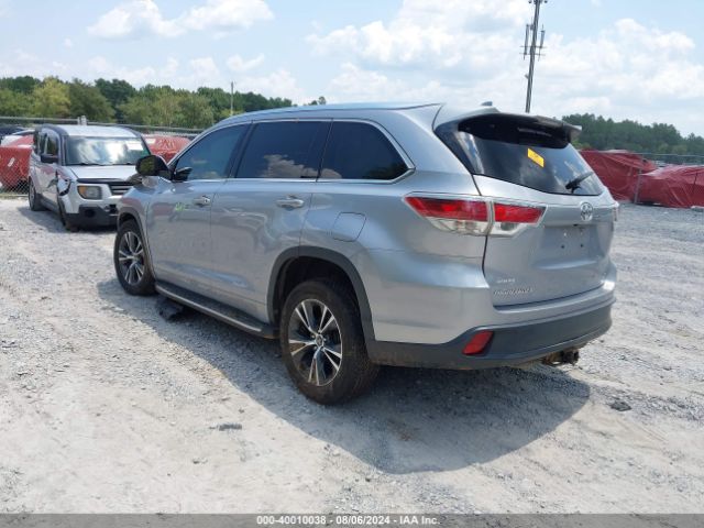 Photo 2 VIN: 5TDKKRFH6GS503611 - TOYOTA HIGHLANDER 