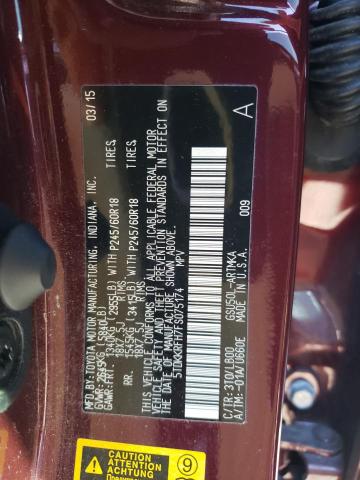 Photo 13 VIN: 5TDKKRFH7FS075174 - TOYOTA HIGHLANDER 