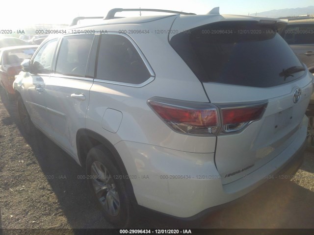 Photo 2 VIN: 5TDKKRFH7FS109887 - TOYOTA HIGHLANDER 