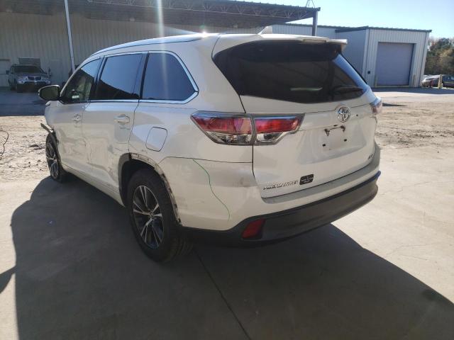 Photo 2 VIN: 5TDKKRFH7GS130255 - TOYOTA HIGHLANDER 