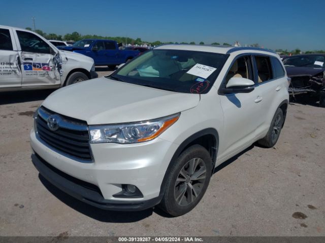 Photo 1 VIN: 5TDKKRFH7GS182629 - TOYOTA HIGHLANDER 