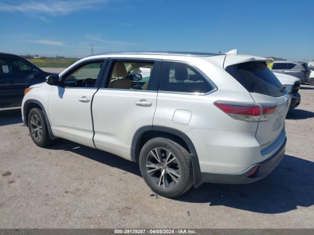 Photo 2 VIN: 5TDKKRFH7GS182629 - TOYOTA HIGHLANDER 