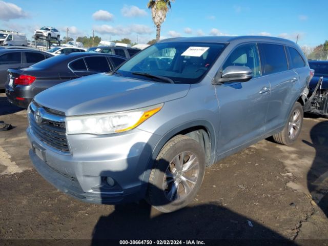 Photo 1 VIN: 5TDKKRFH8ES014740 - TOYOTA HIGHLANDER 