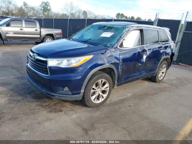 Photo 1 VIN: 5TDKKRFH8ES034096 - TOYOTA HIGHLANDER 