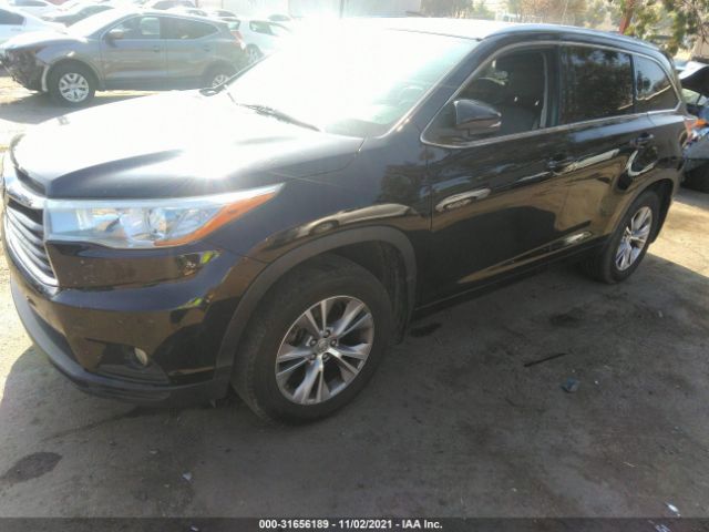 Photo 1 VIN: 5TDKKRFH8FS038344 - TOYOTA HIGHLANDER 