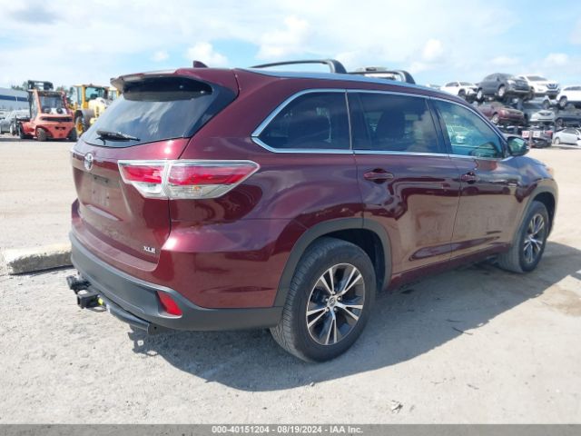 Photo 3 VIN: 5TDKKRFH8GS132483 - TOYOTA HIGHLANDER 