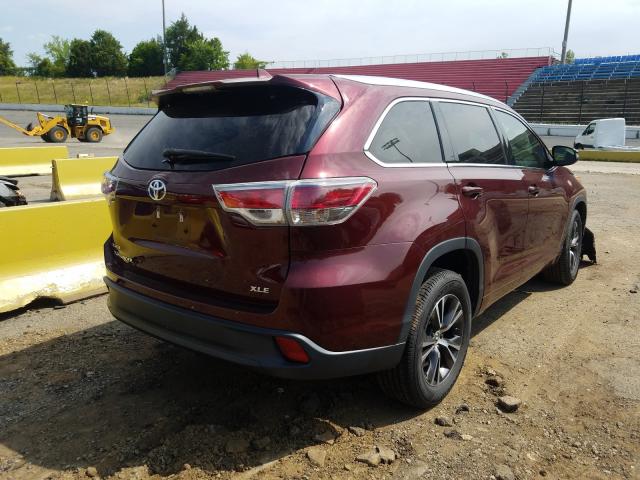 Photo 3 VIN: 5TDKKRFH8GS150644 - TOYOTA HIGHLANDER 