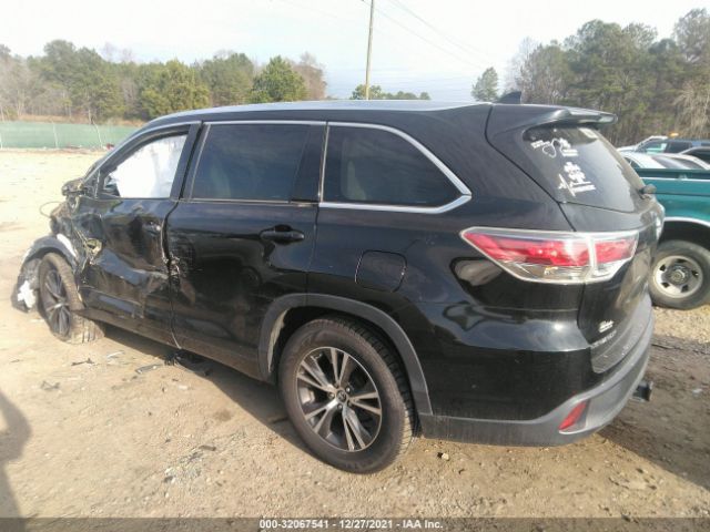 Photo 2 VIN: 5TDKKRFH8GS156282 - TOYOTA HIGHLANDER 