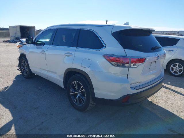 Photo 2 VIN: 5TDKKRFH8GS161577 - TOYOTA HIGHLANDER 