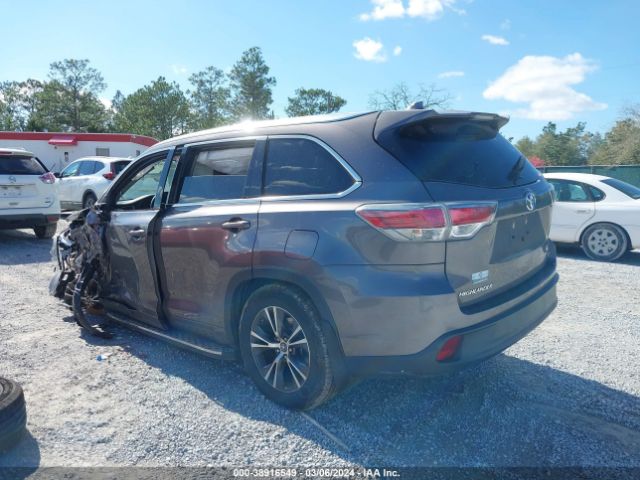 Photo 2 VIN: 5TDKKRFH8GS504436 - TOYOTA HIGHLANDER 