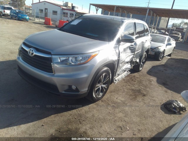 Photo 1 VIN: 5TDKKRFH8GS505070 - TOYOTA HIGHLANDER 