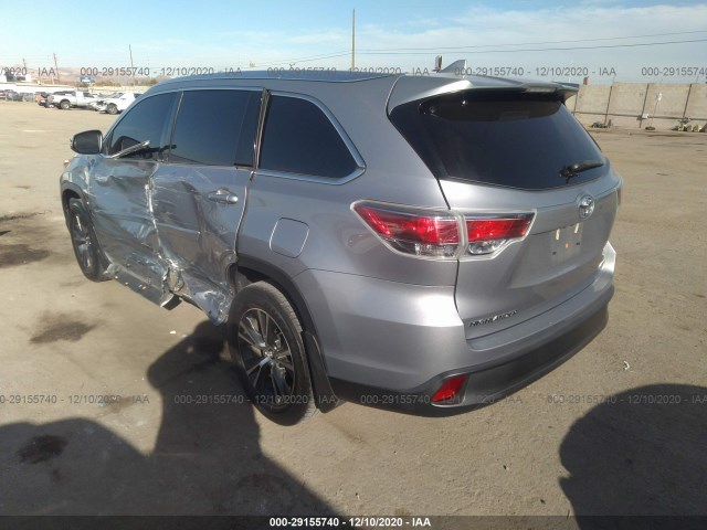 Photo 2 VIN: 5TDKKRFH8GS505070 - TOYOTA HIGHLANDER 