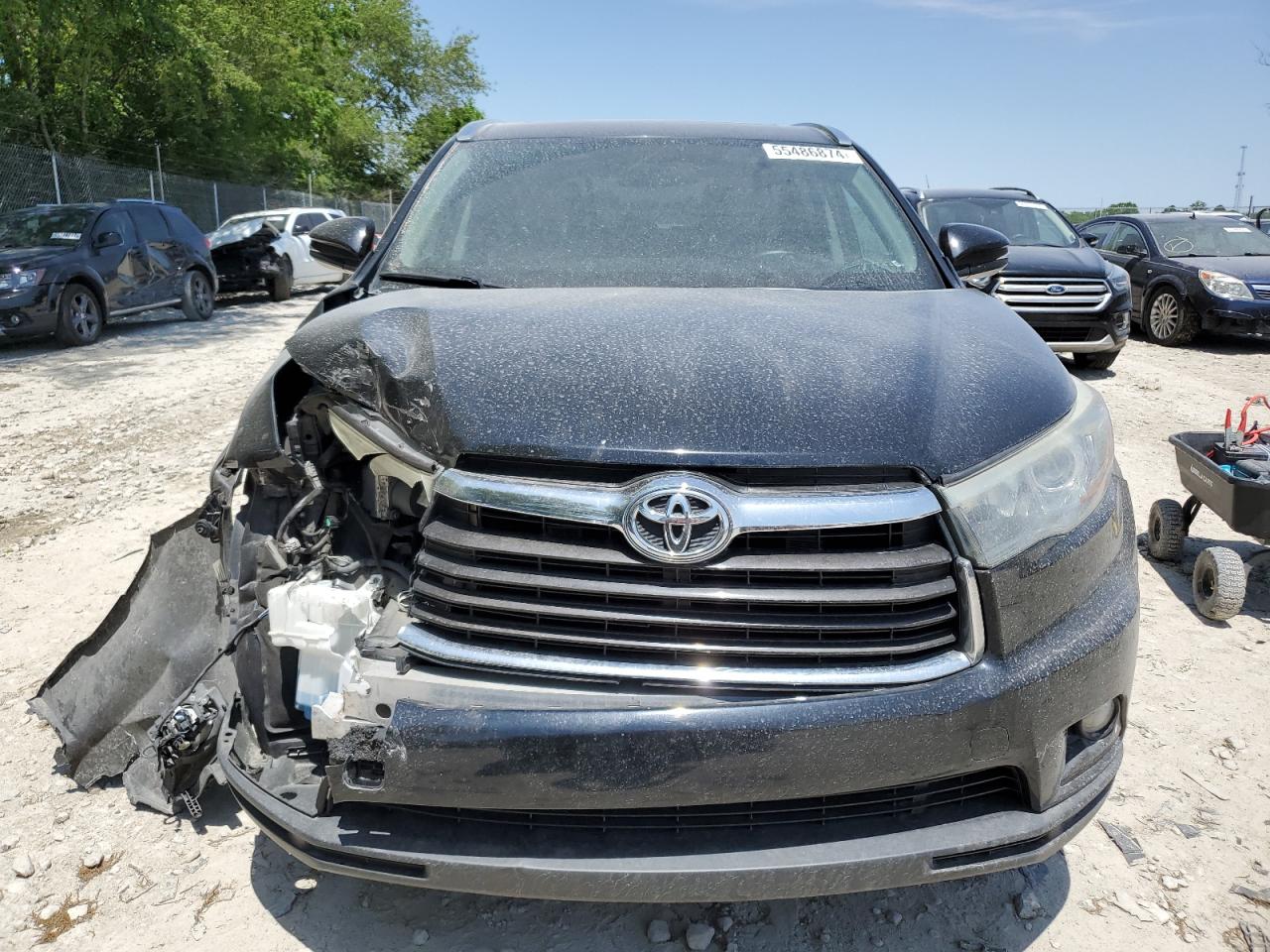 Photo 4 VIN: 5TDKKRFH9FS046887 - TOYOTA HIGHLANDER 