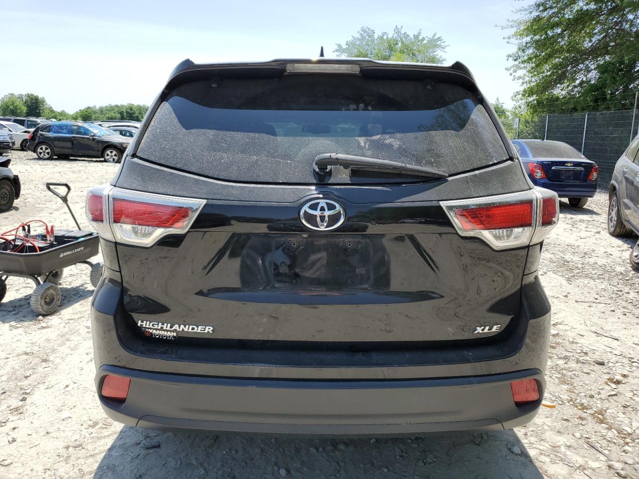 Photo 5 VIN: 5TDKKRFH9FS046887 - TOYOTA HIGHLANDER 