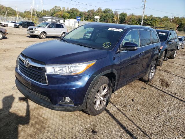 Photo 1 VIN: 5TDKKRFH9FS076598 - TOYOTA HIGHLANDER 