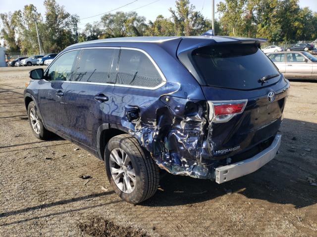 Photo 2 VIN: 5TDKKRFH9FS076598 - TOYOTA HIGHLANDER 