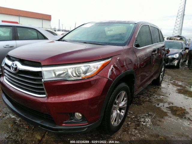 Photo 1 VIN: 5TDKKRFH9FS080926 - TOYOTA HIGHLANDER 