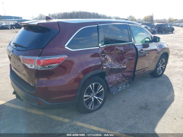 Photo 3 VIN: 5TDKKRFH9GS153262 - TOYOTA HIGHLANDER 