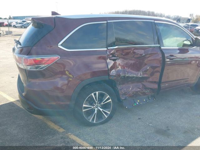 Photo 5 VIN: 5TDKKRFH9GS153262 - TOYOTA HIGHLANDER 