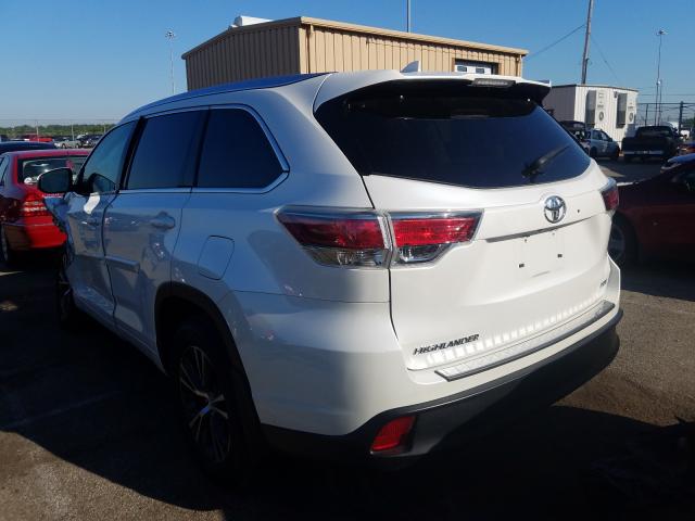 Photo 2 VIN: 5TDKKRFH9GS175102 - TOYOTA HIGHLANDER 