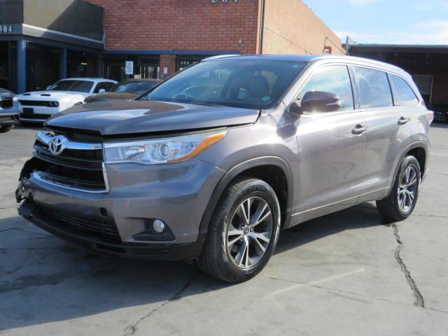 Photo 1 VIN: 5TDKKRFH9GS500394 - TOYOTA HIGHLANDER 