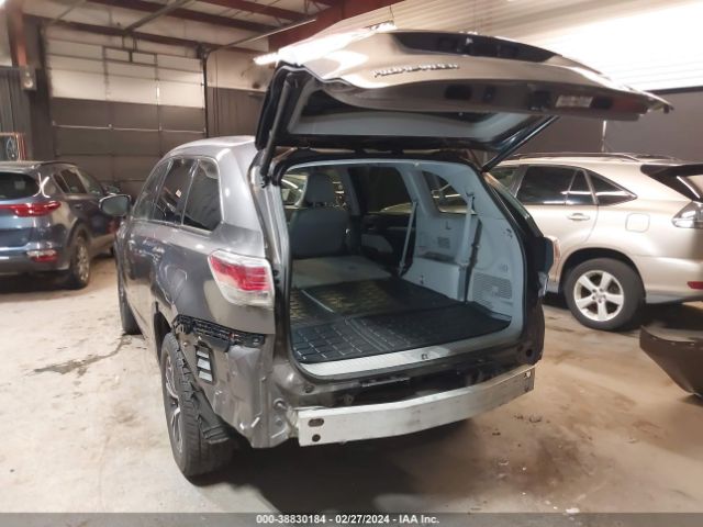 Photo 2 VIN: 5TDKKRFH9GS500797 - TOYOTA HIGHLANDER 