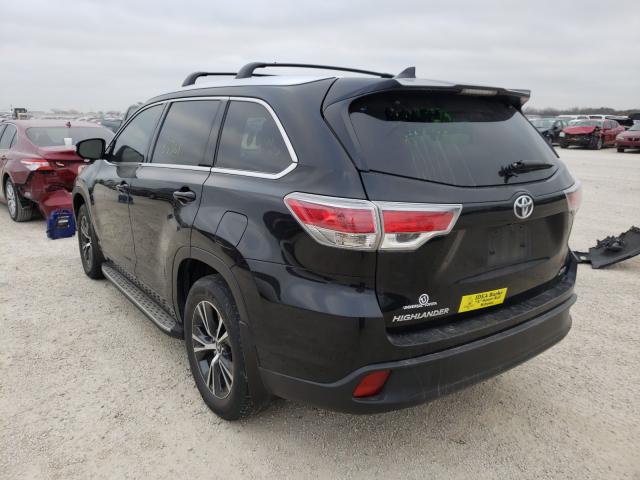 Photo 2 VIN: 5TDKKRFH9GS501707 - TOYOTA HIGHLANDER 