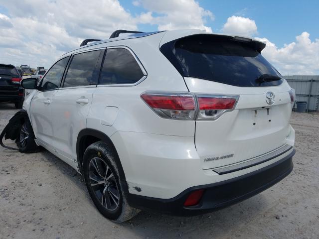 Photo 2 VIN: 5TDKKRFH9GS504297 - TOYOTA HIGHLANDER 