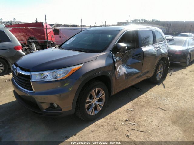 Photo 1 VIN: 5TDKKRFHXES023360 - TOYOTA HIGHLANDER 