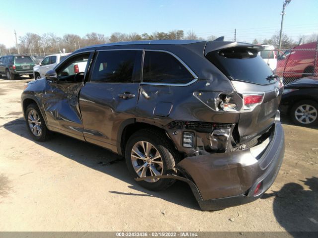 Photo 2 VIN: 5TDKKRFHXES023360 - TOYOTA HIGHLANDER 