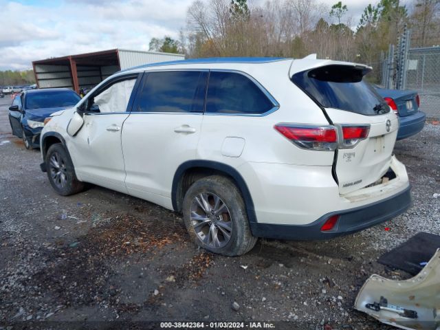 Photo 2 VIN: 5TDKKRFHXFS041391 - TOYOTA HIGHLANDER 