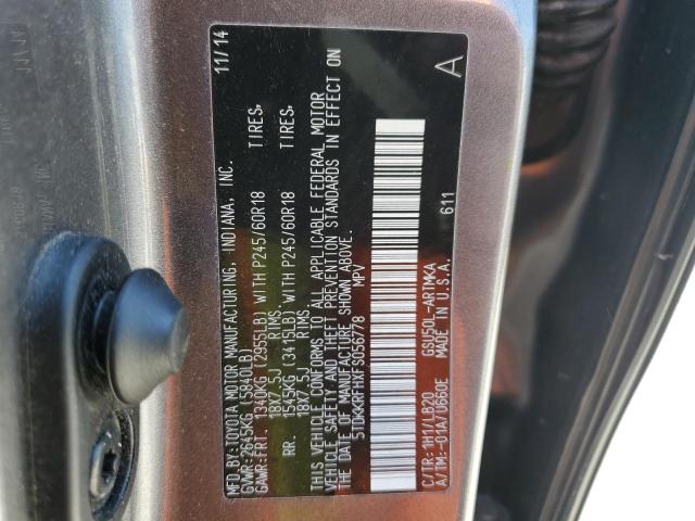 Photo 13 VIN: 5TDKKRFHXFS056778 - TOYOTA HIGHLANDER 