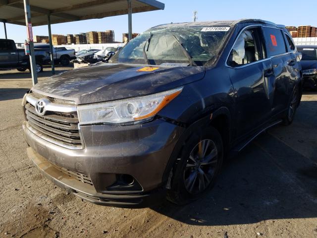 Photo 1 VIN: 5TDKKRFHXFS075783 - TOYOTA HIGHLANDER 