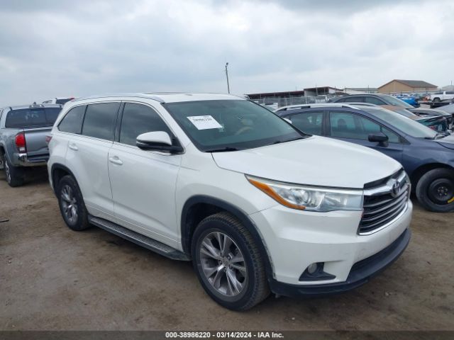 Photo 0 VIN: 5TDKKRFHXFS104635 - TOYOTA HIGHLANDER 