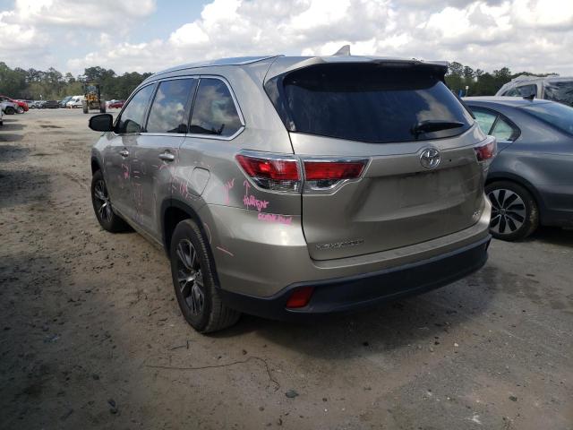 Photo 2 VIN: 5TDKKRFHXGS127981 - TOYOTA HIGHLANDER 