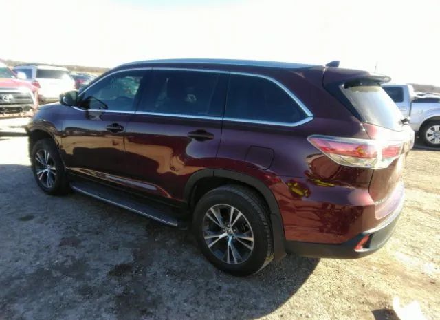 Photo 2 VIN: 5TDKKRFHXGS128449 - TOYOTA HIGHLANDER 