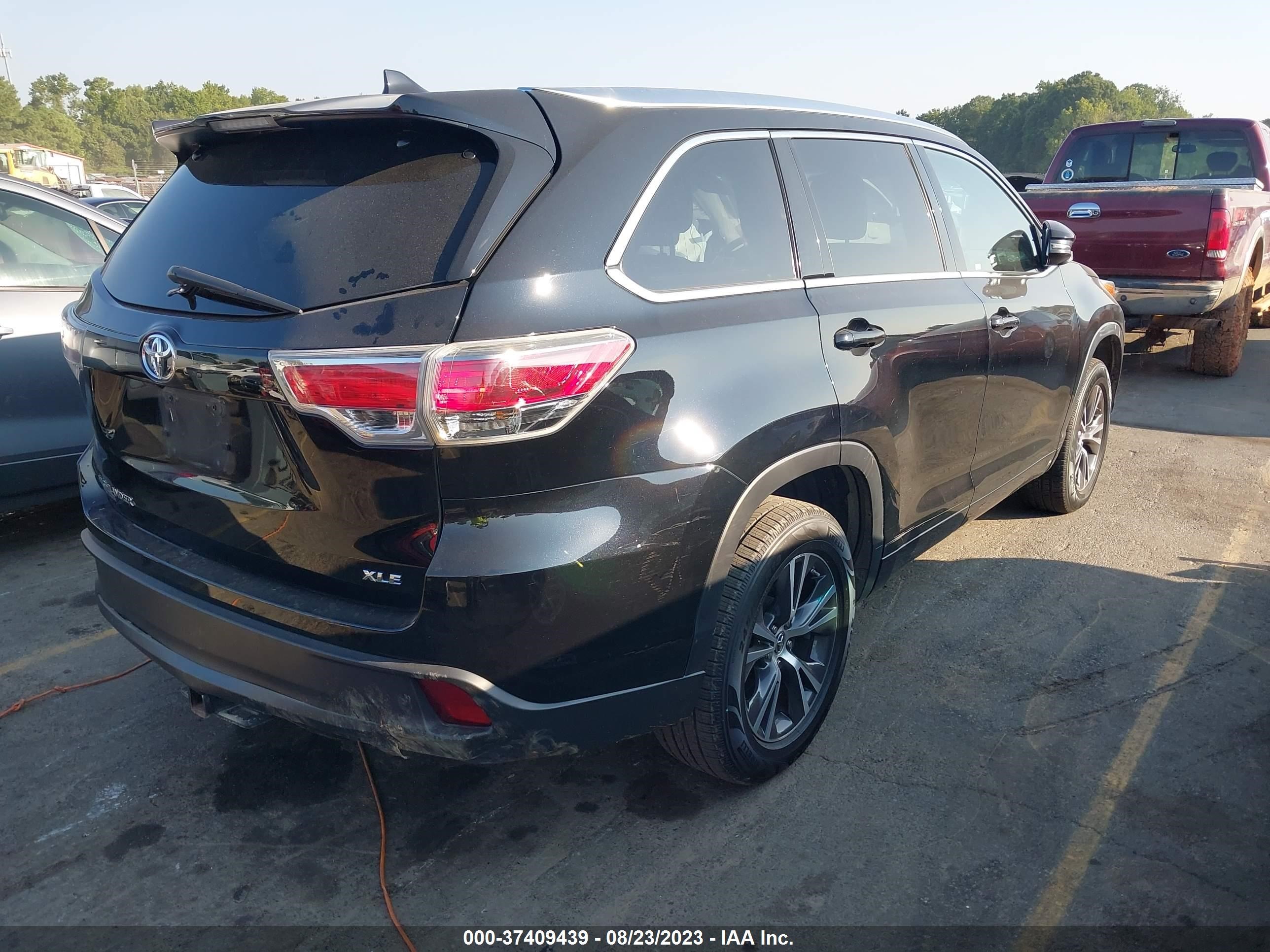 Photo 3 VIN: 5TDKKRFHXGS151343 - TOYOTA HIGHLANDER 