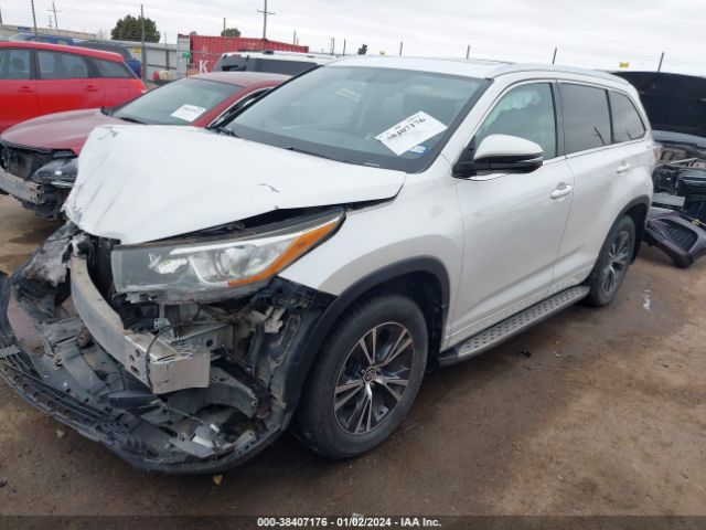 Photo 1 VIN: 5TDKKRFHXGS159863 - TOYOTA HIGHLANDER 