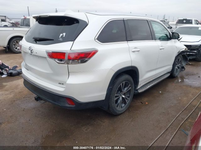 Photo 3 VIN: 5TDKKRFHXGS159863 - TOYOTA HIGHLANDER 