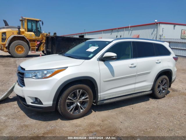 Photo 1 VIN: 5TDKKRFHXGS167445 - TOYOTA HIGHLANDER 