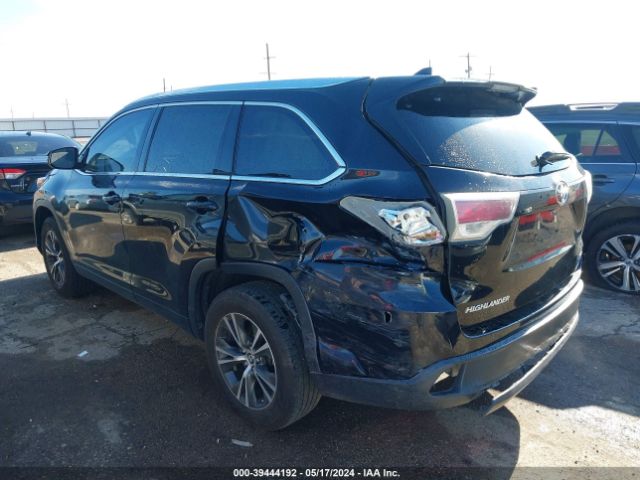 Photo 5 VIN: 5TDKKRFHXGS501635 - TOYOTA HIGHLANDER 