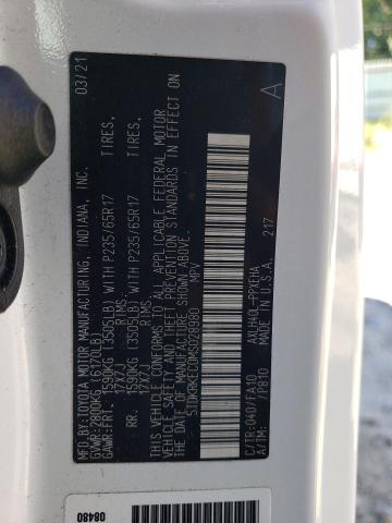 Photo 9 VIN: 5TDKRKEC0MS028980 - TOYOTA SIENNA LE 