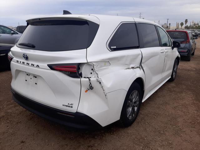 Photo 2 VIN: 5TDKRKEC0NS109219 - TOYOTA SIENNA LE 