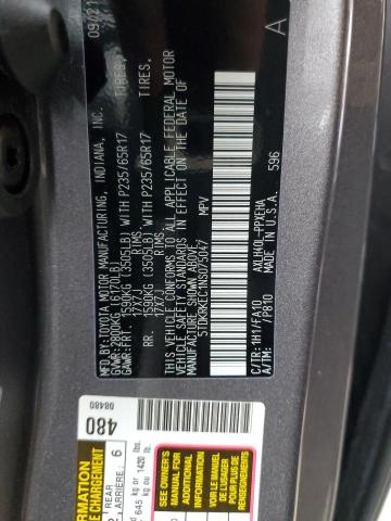 Photo 12 VIN: 5TDKRKEC1NS075047 - TOYOTA SIENNA LE 