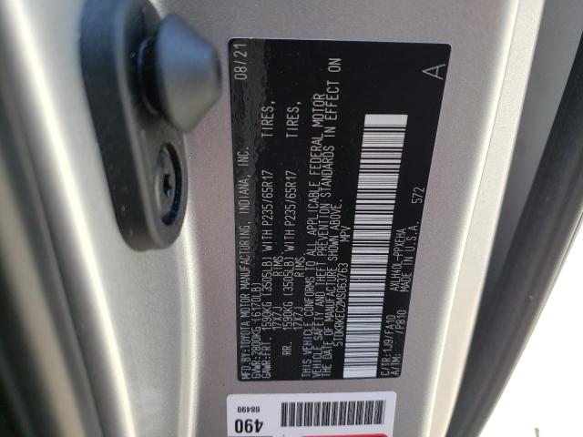 Photo 9 VIN: 5TDKRKEC2MS063763 - TOYOTA SIENNA LE 